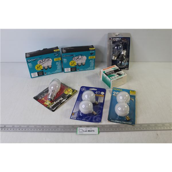 Assortment of Light Bulbs (some used)