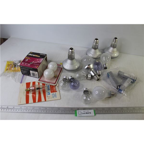 Assortment of Light Bulbs (some used)