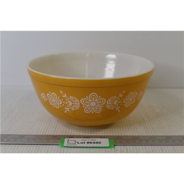 Pyrex Mixing Bowl - Butterfly Gold