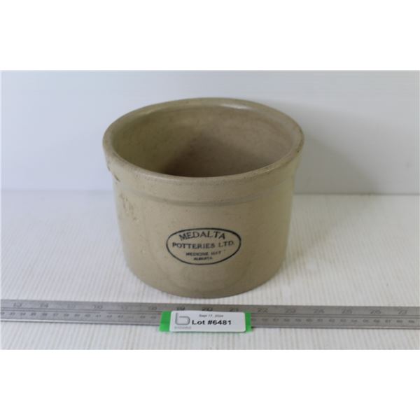 Medalta Potteries Crock (no size - no cracks - no chips)