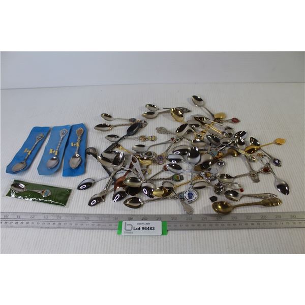 Assortment of Collector Spoons