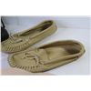 Image 3 : Leather Slippers (size 12) - Boots (size 6) - Insoles (used)