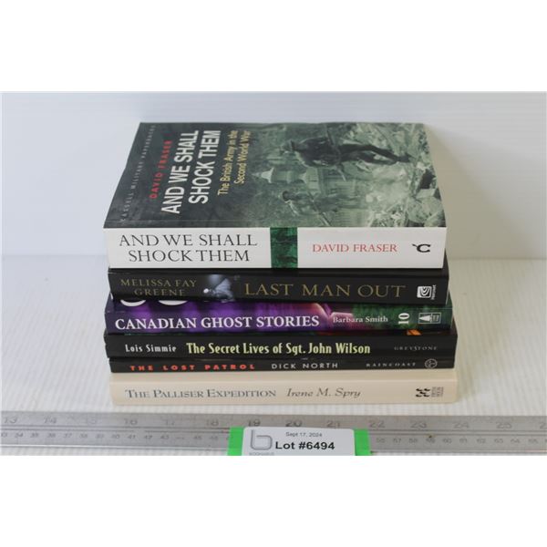 (6) Books - Western History - RCMP/NWMP