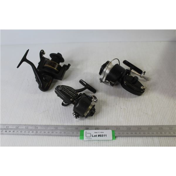 (3) Fishing Reels - Condor - Shakespeare - Mitchell