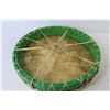 Image 2 : Rawhide Indigenous Drum Skin on Plywood Frame (17" x 3")