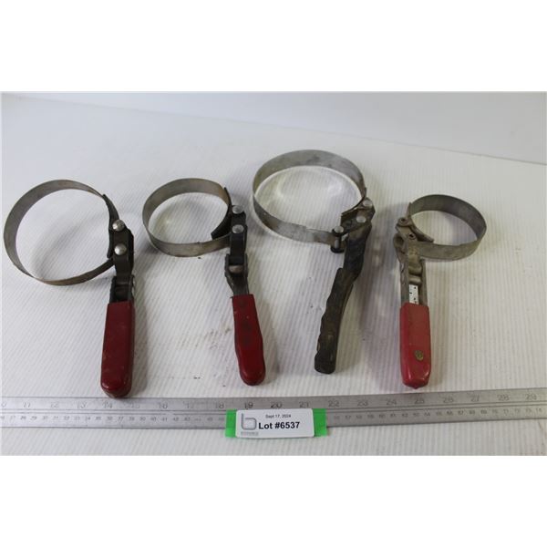(4) Oil Filter Wrenches