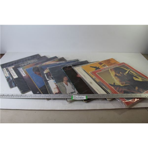 (11) Vinyl Records - Jeff Sturgesand - Tears - Outlaws - Bob Welch - Stone The Crows