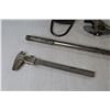 Image 3 : (2) Crescent Wrenches (12" - 15") - Metric & Standard Caliper - Hammer & Measuring Tape Holder - Soc