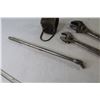 Image 5 : (2) Crescent Wrenches (12" - 15") - Metric & Standard Caliper - Hammer & Measuring Tape Holder - Soc