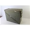 Image 2 : Metal Ammo Box (18 1/2"w x 8 1/4"d x 14 1/2"h)