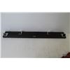 Image 3 : Coat Rack Wood w/Metal Hooks - Vintage Metal Bottle Capper