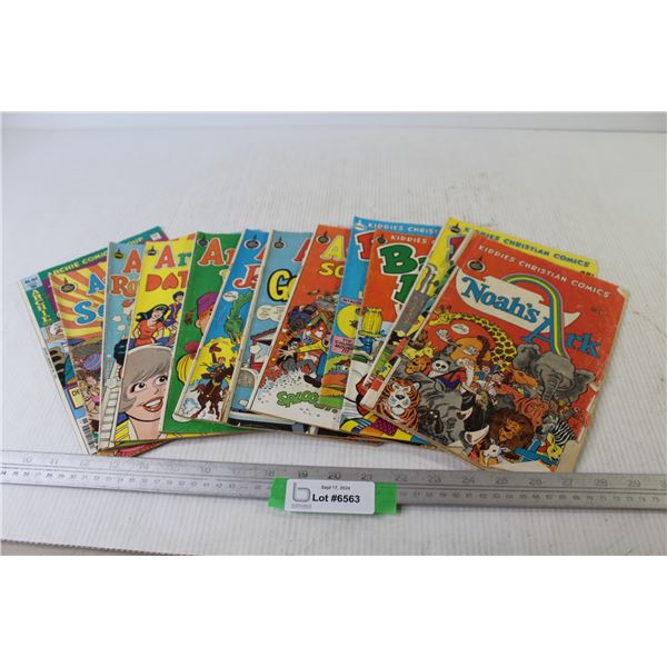 (12) Comic Books - Archie - Kiddies Christian