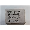Image 6 : 1991 Score Baseball Series 1 Cards - #1-441