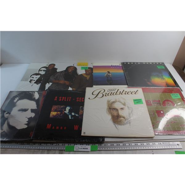 (9) Assorted Vinyl Records - Chuck Howard, Cashmere and David Bradstreet, Sealed