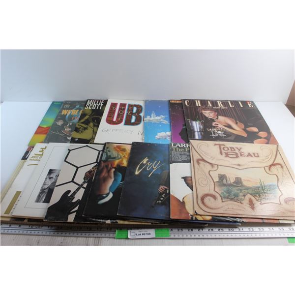 (10+) Assorted Vinyl Records - Millie Scott, Charlie and Toby Beau