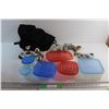 Image 1 : (6) Plastic Containers, (2) Door Knobs, Backpack and Assorted Plumbing Supplies