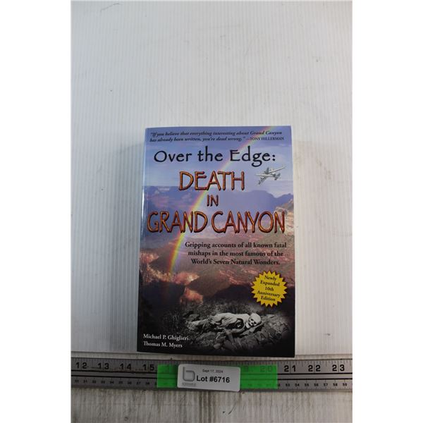 Over the Edge Death in Grand Canyon Book