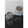 Image 2 : (8) Glass Canning Jars