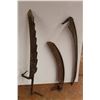 Image 3 : (5) Pieces Of Farming Equipment - Hay Fork Bottom, Farming Scythe Blades