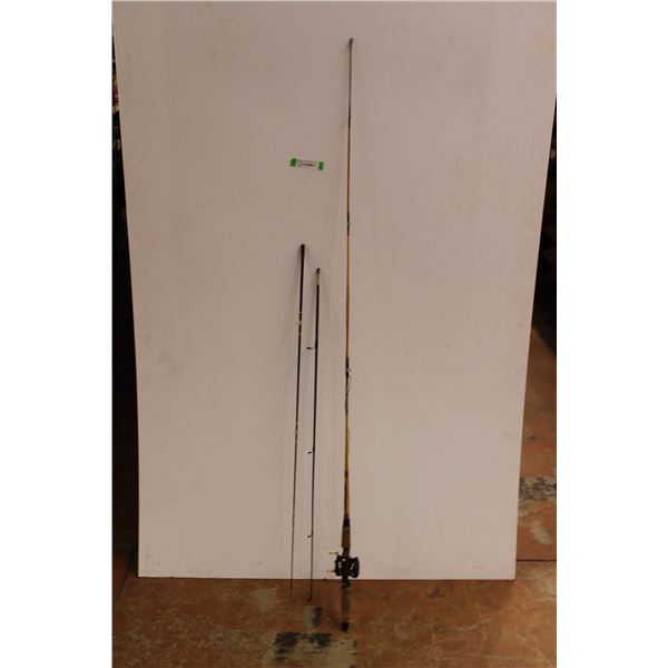 * (2) Fishing Rod Poles, Great Lakes Fishing Rod 66"