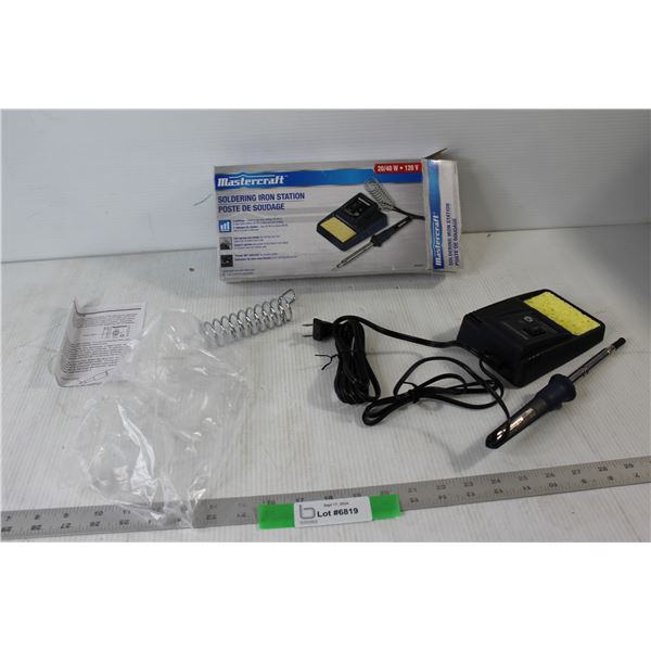 Mastercraft Soldering Iron Station - Tested Works