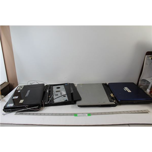 (4) Laptops For Parts