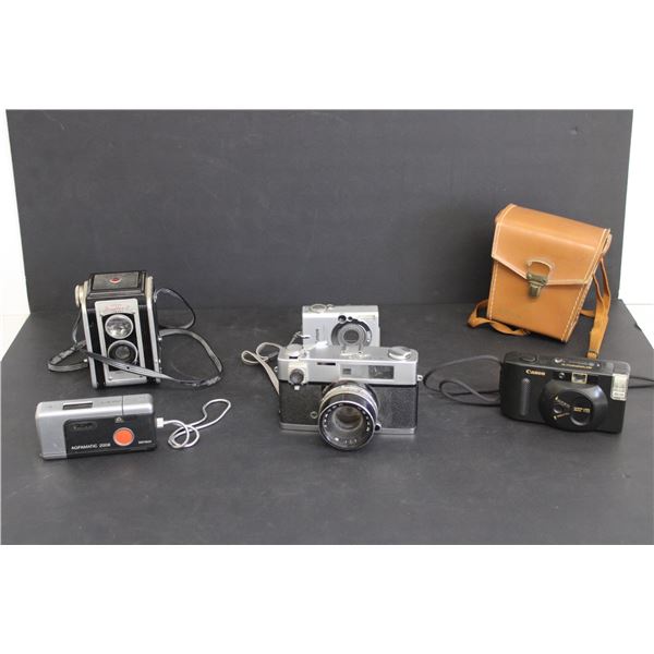 (5) Old Cameras - Untested