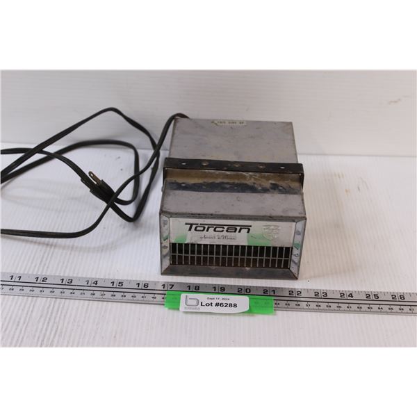 Torcan Vintage Vehicle Heater - 8" x 6" - Powers On