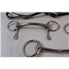 Image 2 : Driving Horse Head Stall & (3) Bits