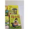 Image 5 : (14) Children's Vintage Books: Disney, Daneil Boone, Yogi Bear, Heidi, Misc.