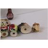 Image 6 : (5) Sets of Salt & Pepper Shakers: Monkeys, Heads, Kangaroos, Cats, Misc.