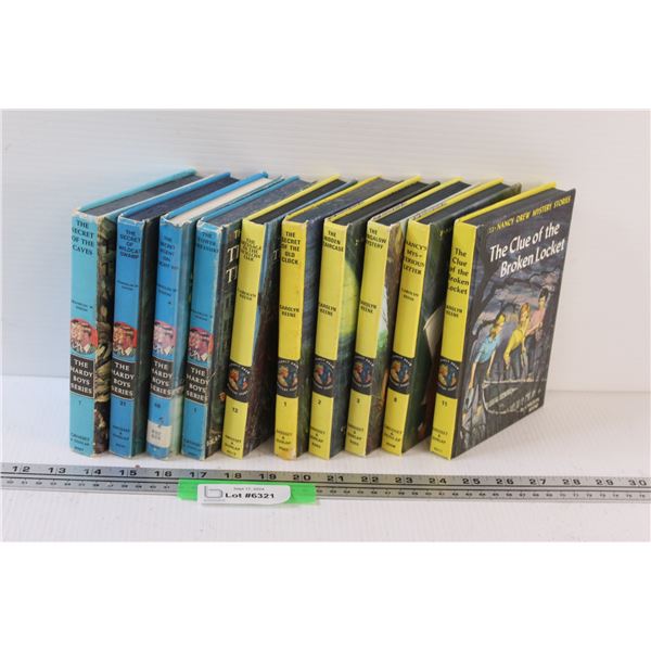 (6) Nancy Drew Books & (4) Hardy Boys Books - Assorted