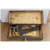 Image 4 : *Wooden Carpenters Toolbox with Assorted Tools