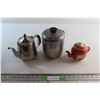 Image 1 : (3) Assorted Tea Pots