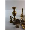 Image 4 : Assorted Brass Metal Decorations, Trays and Napkin Holder