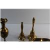 Image 5 : Assorted Brass Metal Decorations, Trays and Napkin Holder