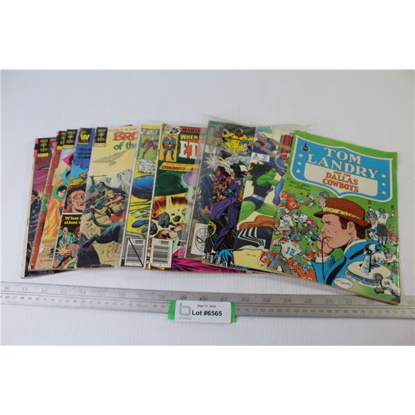 (11) Comic Books - Spire - Marvel - DC - Whitman