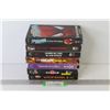 Image 1 : (7) VHS Tapes - Spiderman - Secret Window - The Lawnmower Man - Scream