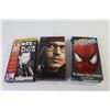 Image 2 : (7) VHS Tapes - Spiderman - Secret Window - The Lawnmower Man - Scream