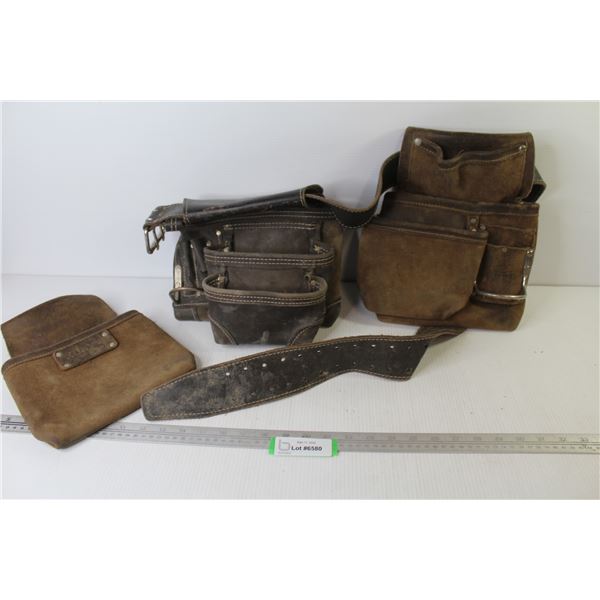 (2) Carpenter Pouches w/Belt