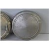Image 3 : (2) Dog Dish Hubcaps (9")