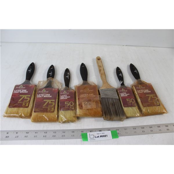(7) Assorted Paintbrushes