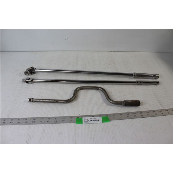 (3) 1/2" Socket Wrenches