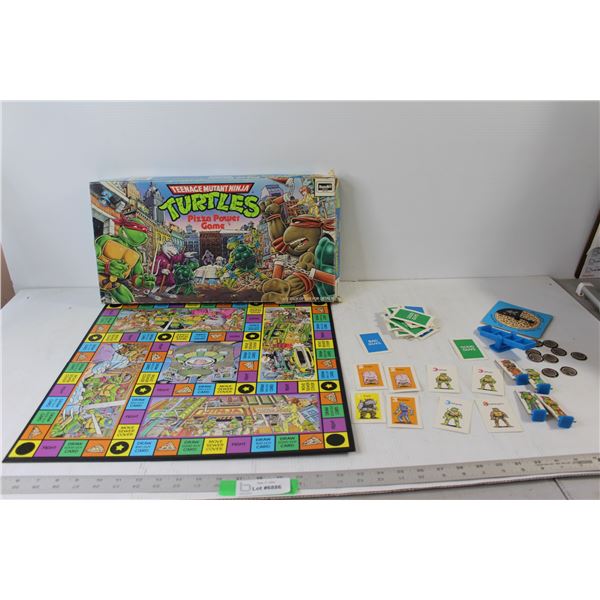 Teenage Mutant Ninja Turtles Pizza Power Board Game - As Is