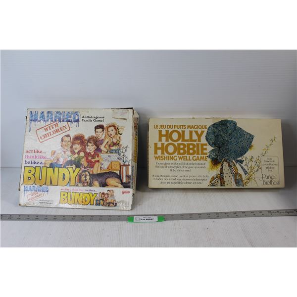 Married With Children Bundy Board Game, Holly Bobbie Board Game - As Is