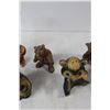 Image 3 : (3) Bear Salt or Pepper Shakers, (2) Salt or Pepper Shakers, (3) Ceramic Bear Figurines