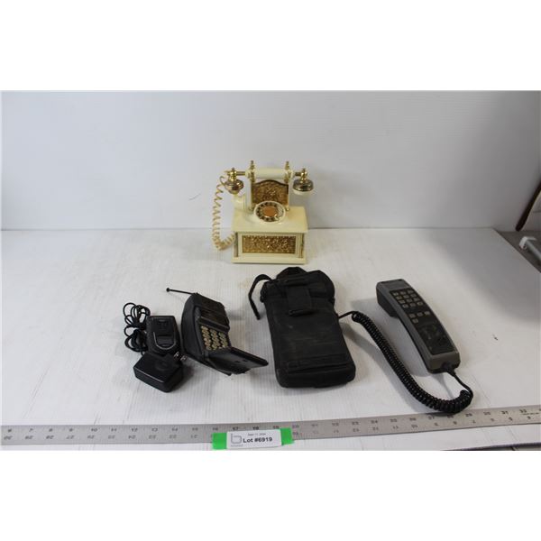 (4) Vintage Phones - All Untested