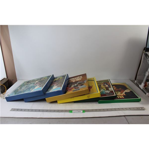 (6) Boxes of Record Sets - Remember, Memories are Made Of This, Bing Sings, etc.