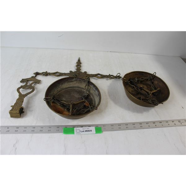 Brass Hanging Scale