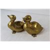 Image 4 : (2) Brass Ducks, Brass Decoration, Brass Cribbage Board